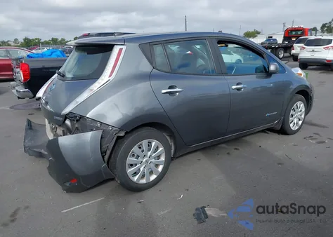 2014 Nissan Leaf S from USA, damaged, VIN 1N4AZ0CPXEC331621